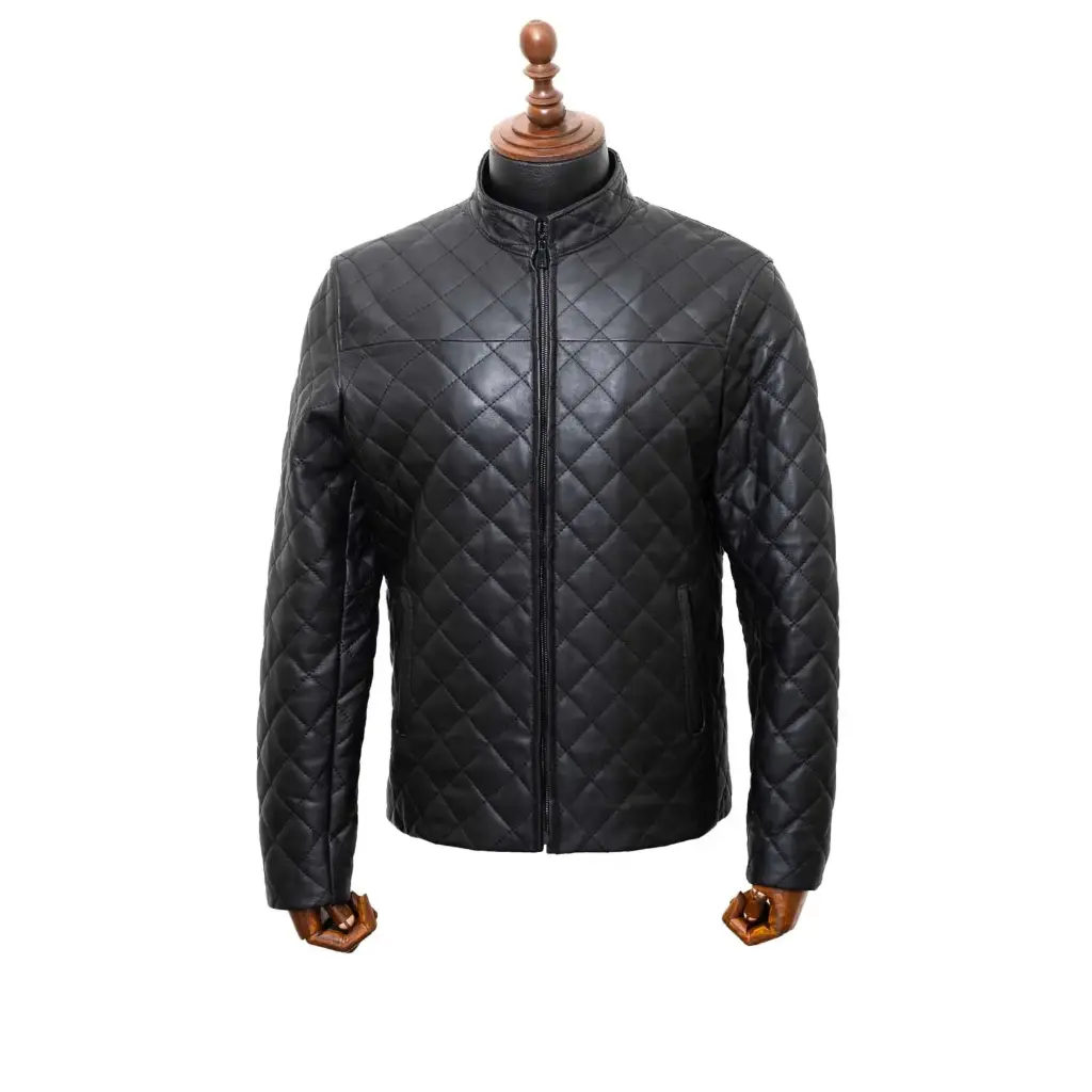 Men’s Silas Quilted Leather Jacket