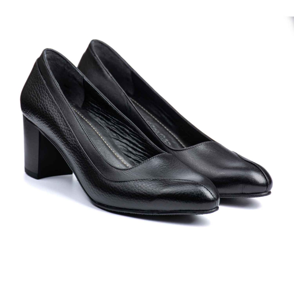 Block heel pumps Model 448 (Nappa-Floater)