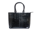 Dorna Leather Handbag (Croco)